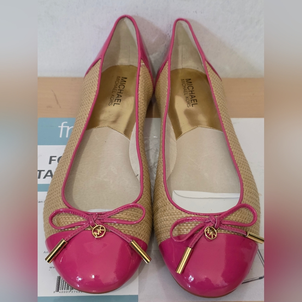 Michael Kors Jordana Flats Slipper/Shoes. Womens Sz: 11, Color: Pink